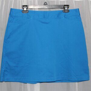 Lady Hagen Vibrant Blue Skirt Skort Golf Size 10 NEW